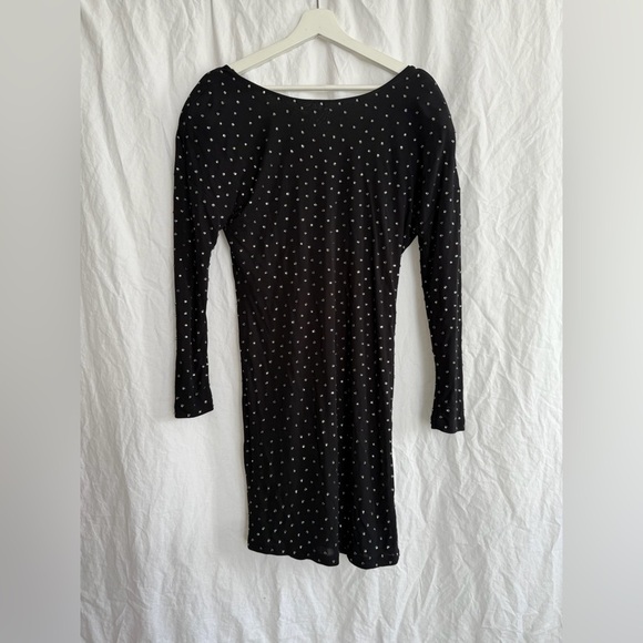 Jimmy Choo for H&M Rhinestone Dress Low Back Size XS - Picture 9 of 16